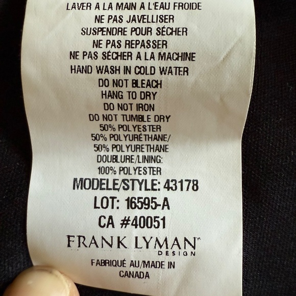 Jacket with Peplum - Picture 9 of 9